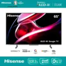 Hisense TV 65EU6K ทีวี 65 นิ้ว ULED 4K Google TV Netflix & Youtube & MEMC Wifi 2.4 & 5Ghz /DVB-T2 / USB2.0 / HDMI /AV