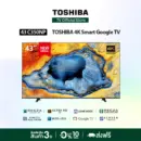 Toshiba TV 43C350NP ทีวี 43 นิ้ว 4K Ultra HD HDR 10 Google TV High Dynamic Range Dolby Vision Atmos smart tv สมาร์ททีวี