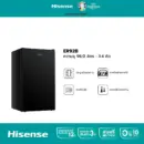 Hisense ตู้เย็น 1 ประตู 3.4 Q/96 ลิตร รุ่น ER92B