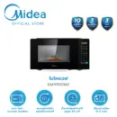 Midea ไมโครเวฟระบบ inverter ความจุ 20 ลิตร รุ่น EM7P012MZ *รับประกันสินค้า 3 ปี / แมกนีตรอน 5 ปี